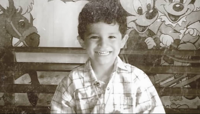 Jose Bobadilla de niño